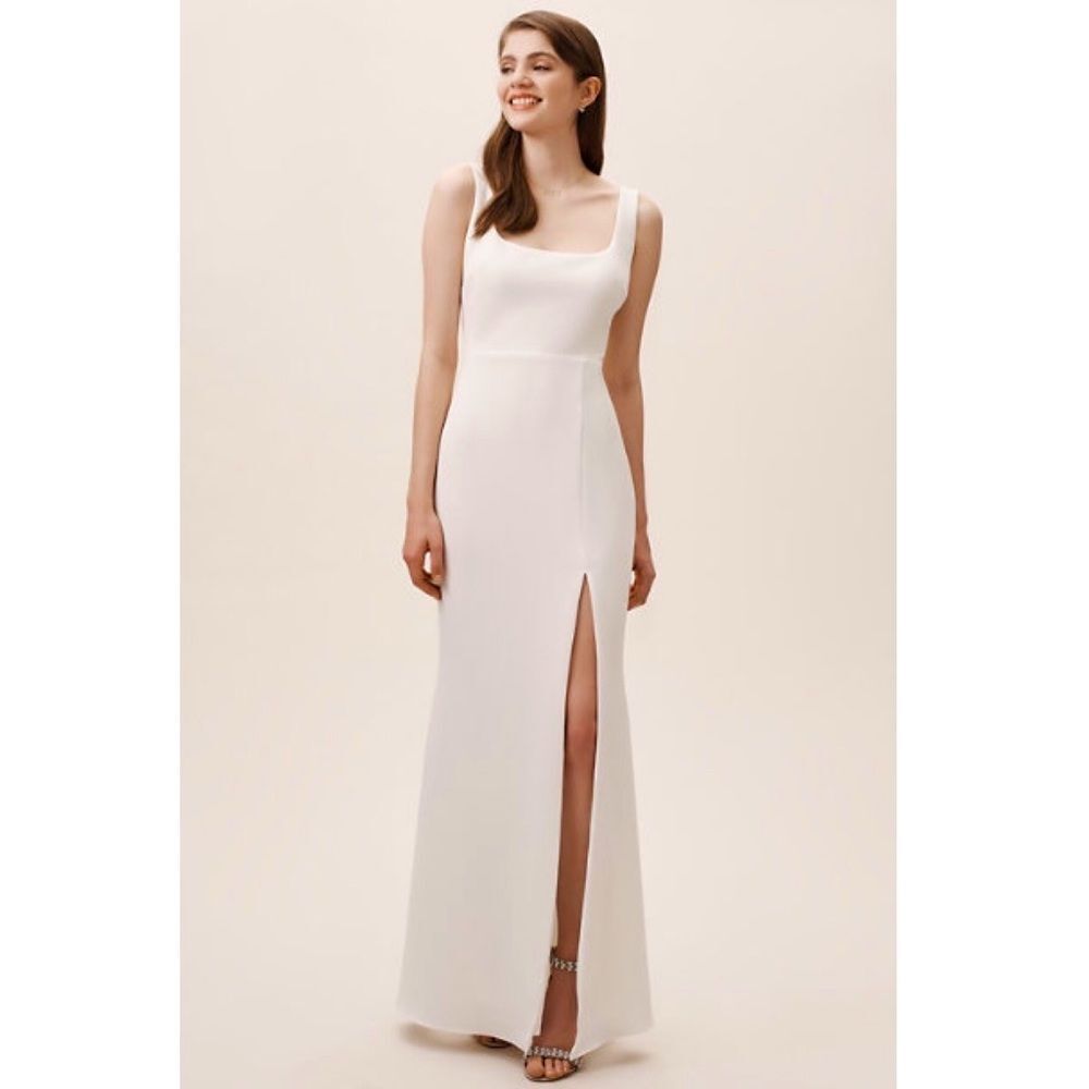 Anthropologie x BHLDN Adena Square-Neck Maxi Dress